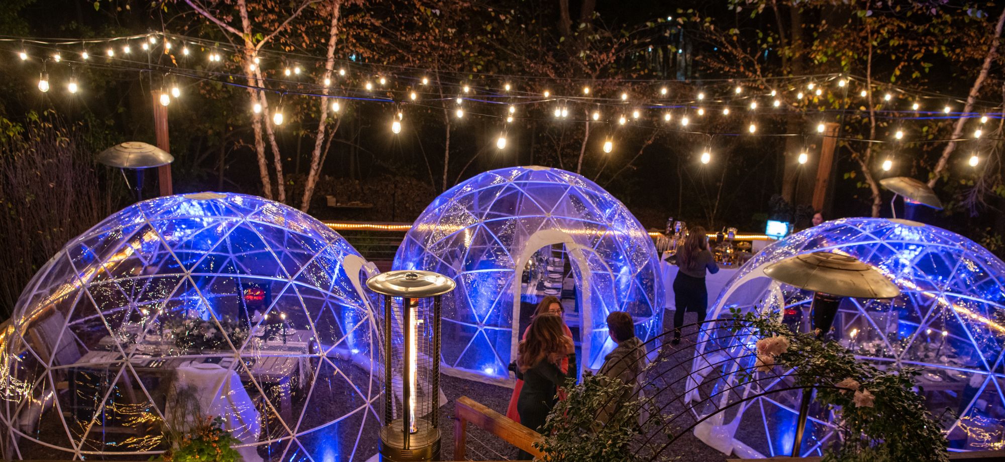 Igloos at the Inn at Hastings Park